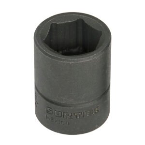 6 Pza Dado de impacto cuadro de 1/2", 6 puntas, en pulgadas, 11/16" Surtek