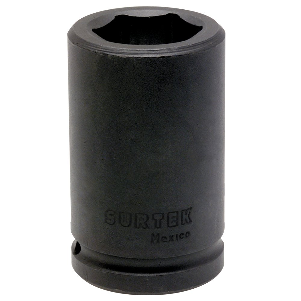 Dado de impacto largo cuadro de 3/4", 6 puntas, en pulgadas, 1-7/16" Surtek