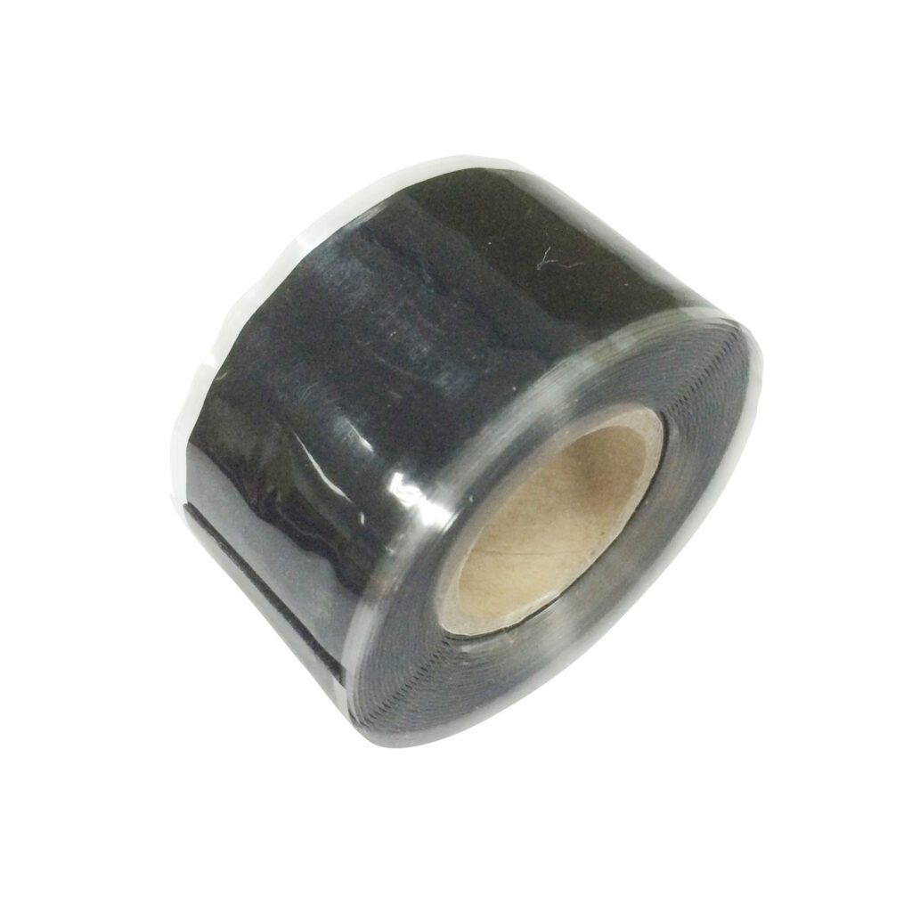 12 Pza Cinta negro de silicón de autofusión 25 mm x 3 m, en blíster Urrea