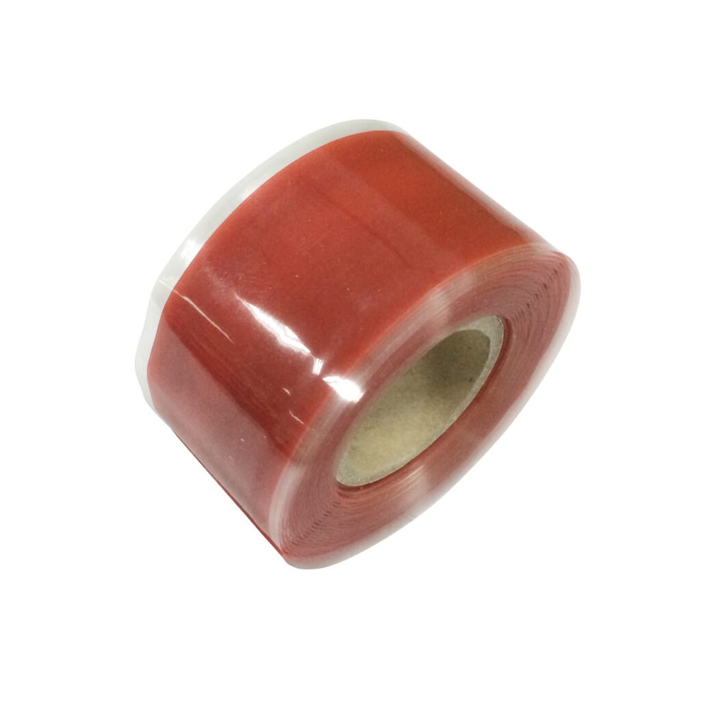 12 Pza Cinta roja de silicón de autofusión 25 mm x 3 m, en blíster Urrea
