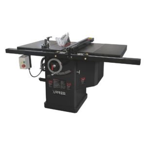 Sierra de mesa con ducto de salida para polvo 10", 3 HP, 2200 W, 220 V, 3580 RPM Urrea