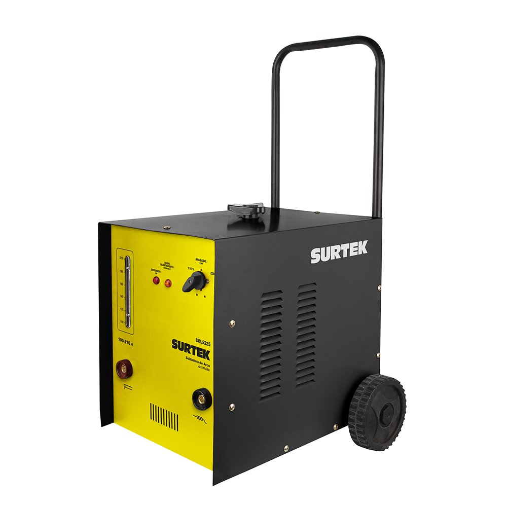 Soldadora de transformador por arco para electrodos 110 - 220 V, 100 - 210 A Surtek