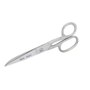 12 Pza Tijeras para costura ojo grande 6" Foy