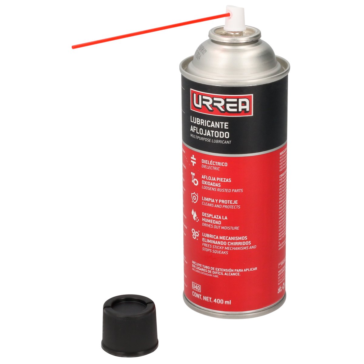 4 Pza Aceite aflojatodo dieléctrico 400 ml Urrea