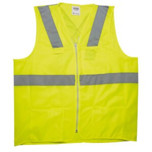 Chaleco de seguridad cerrado de alta visibilidad amarillo EG Urrea